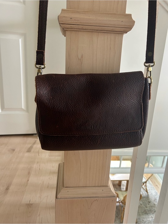 Portland Leather Handbags - Brown Leather Crossbody Bag